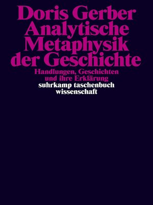 cover image of Analytische Metaphysik der Geschichte